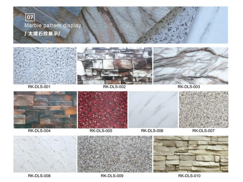Marble Pattern Insulated Decorative Panel