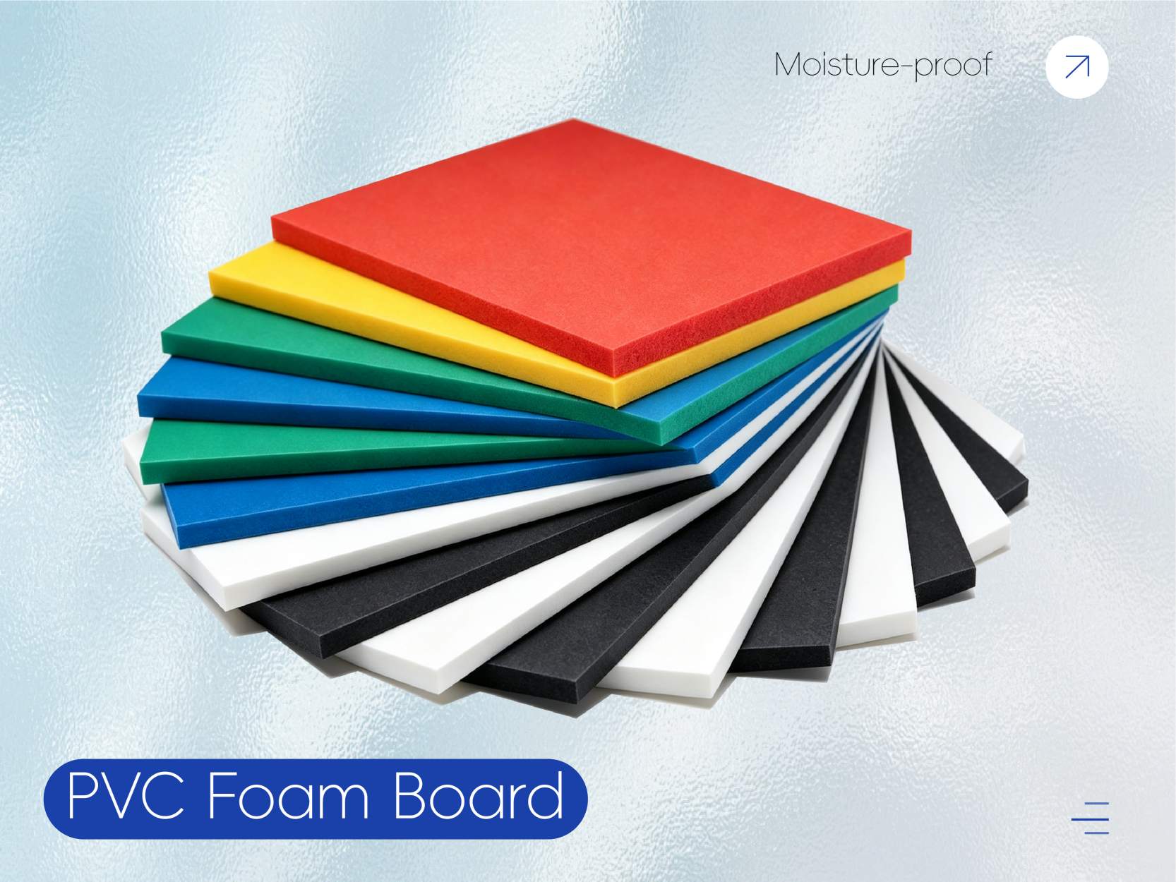 Colored PVC Foam Board for Advertising